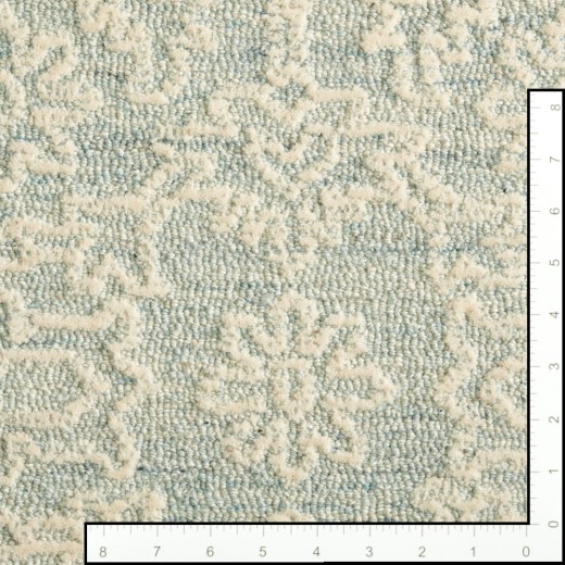 Custom Allure Sky, 100% Wool Area Rug