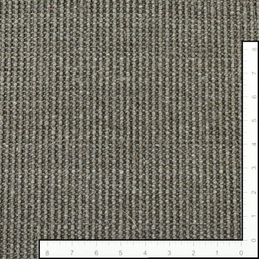 Custom Crossroad Medium Grey, 100% Sisal Area Rug