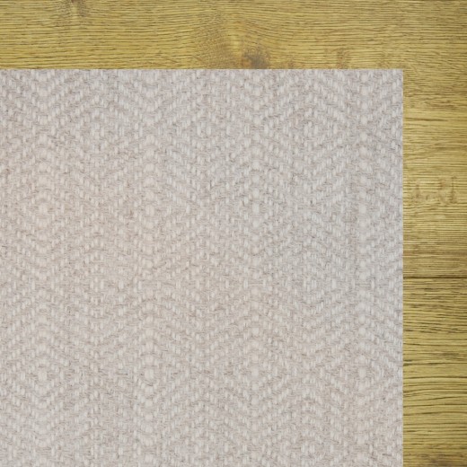 Custom Balance Limestone, 100% Wool Area Rug