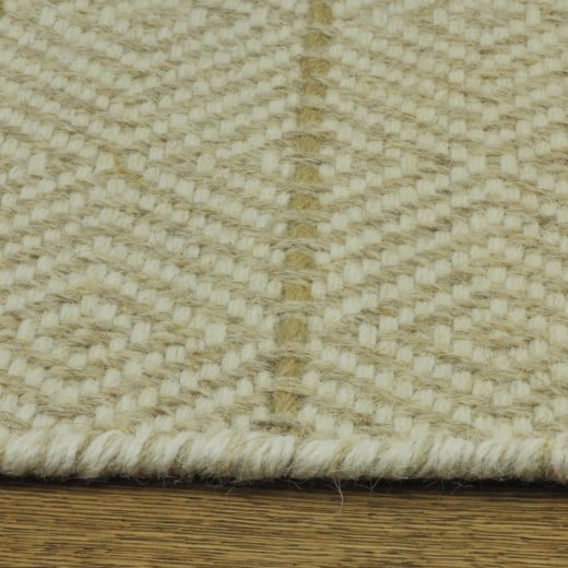 Custom Kariba Wheat, 100% Wool Area Rug