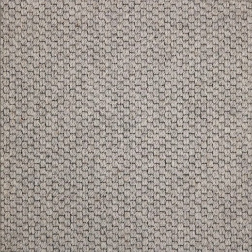 Custom Keystone Nordic Grey, 100% Wool Area Rug