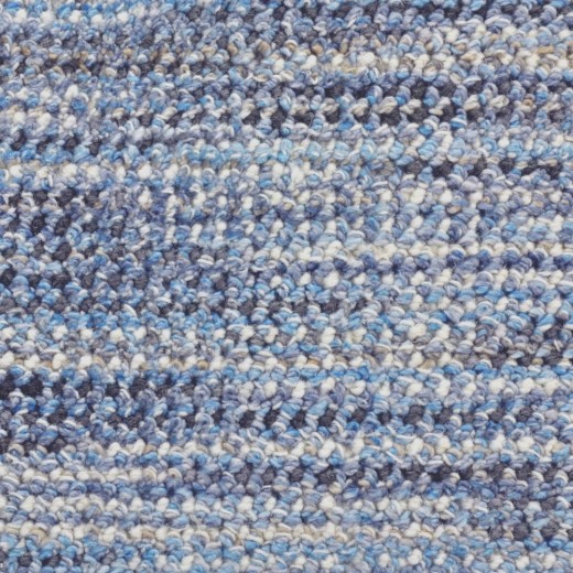 Custom Tablet Sky, 55% Wool/45% Polysilk Area Rug