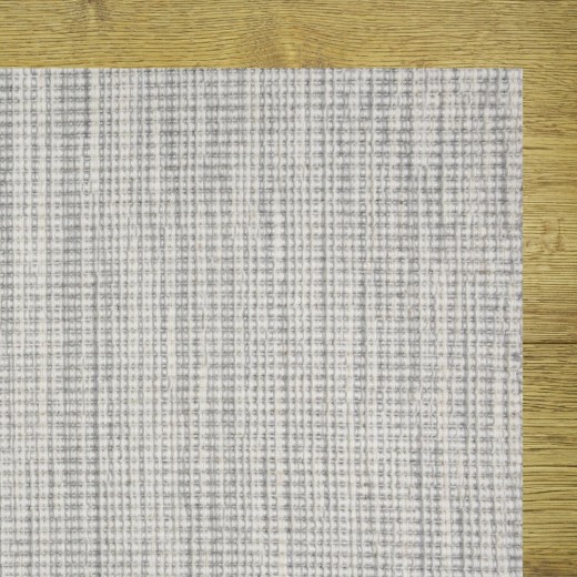 Custom Brook Chromium, 38% wool, 27% polyester, 35% cotton Area Rug