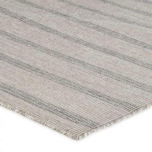 Custom Cloudscape Fossil, 100% Wool Area Rug