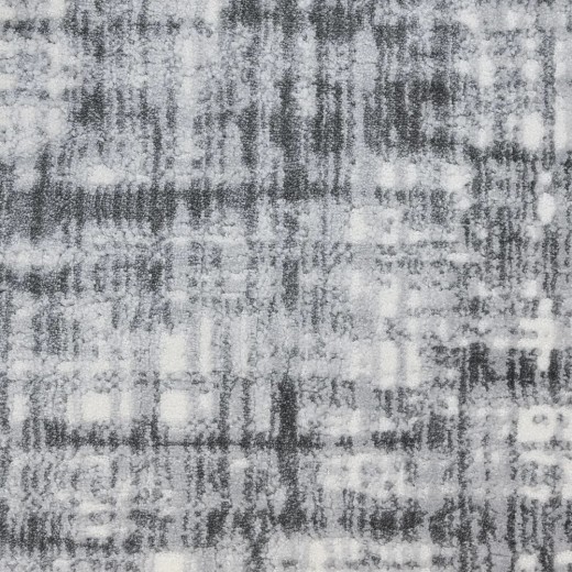 Custom Crystal Flannel, 72% UV Stabilized Royaltron polypropylene and 28% Polysilk Area Rug