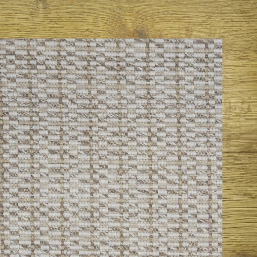 Custom Madin Cream, 100% Wool Area Rug