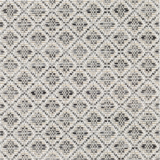 Custom Gemstone Silver, 100% Polypropylene Area Rug