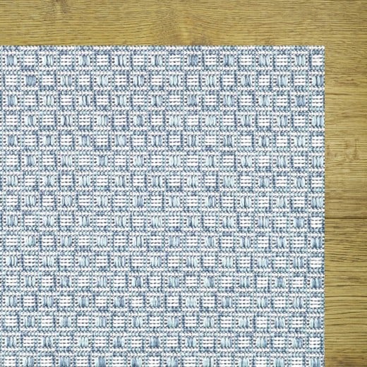 Custom Interlude Sky Blue, 100% Polypropylene Area Rug