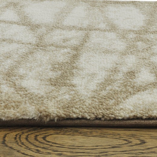 Custom Willow Dune Beige, 100% SD Royaltron Polypropylene Area Rug