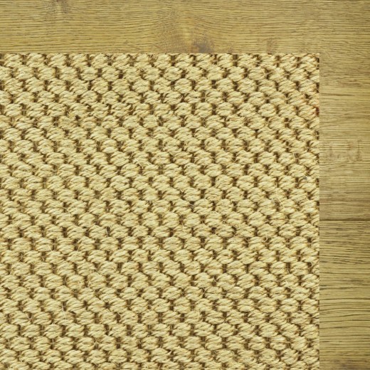 Custom Otavi Champagne, 100% Sisal Area Rug