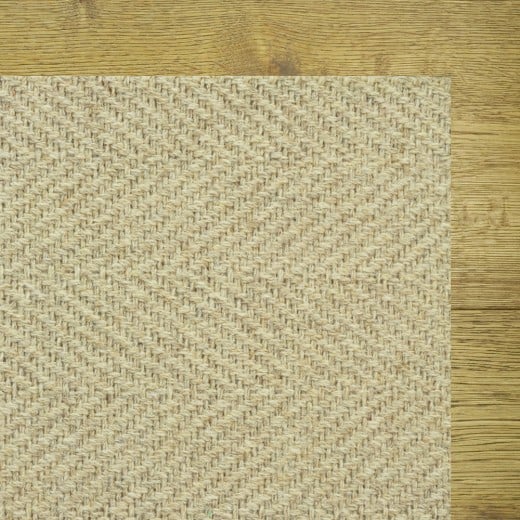 Custom Peter Island Naturals Sand, 100% Wool Area Rug