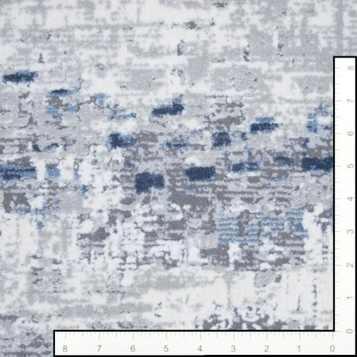 Custom Mesa Glacier, 68% SD Royaltron polypropylene and 32% Polysilk Area Rug