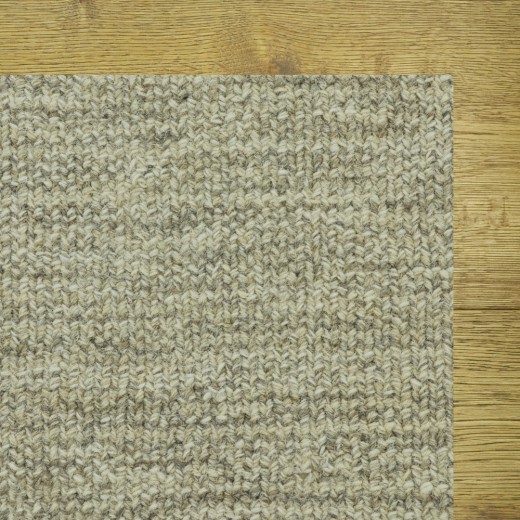 Custom Purity Coconut, 100% Wool (Undyed) Area Rug