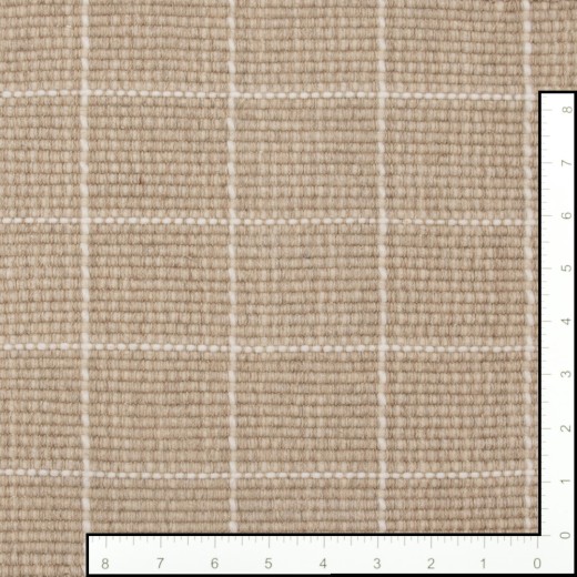 Custom Quill Sandalwood, 100% Wool Area Rug