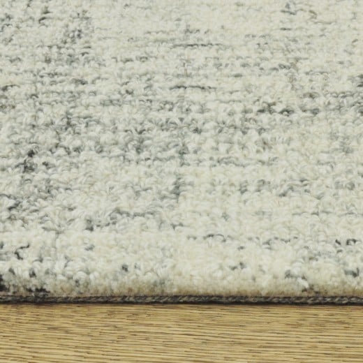 Custom Vista Charcoal, 100% Wool Area Rug