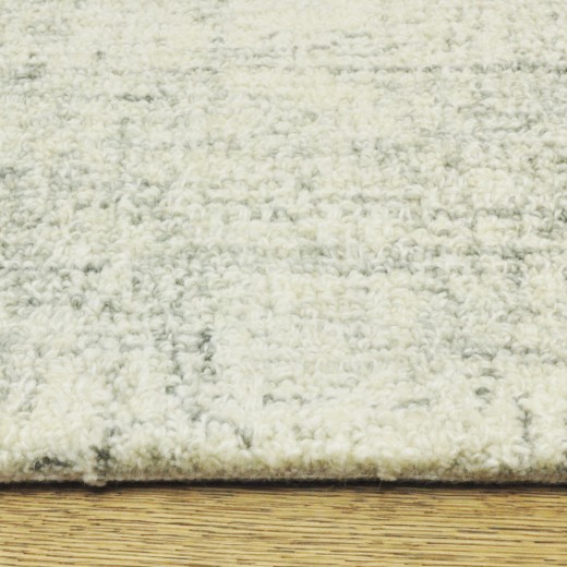 Custom Ridge View Sage, 100% Wool Area Rug