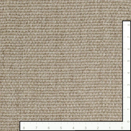 Custom Zircon Blissful Beige, 100% Sisal Area Rug