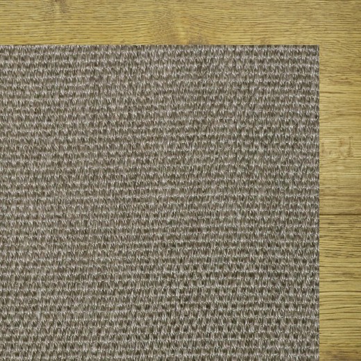Custom Zircon Drifting Taupe, 100% Sisal Area Rug