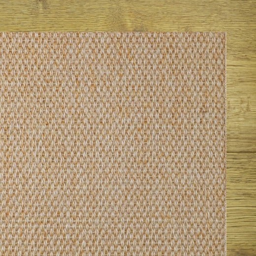 Custom Zircon Yucatan Sand, 100% Sisal Area Rug