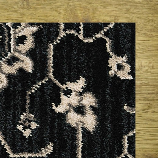 Custom Wildwood Ebony Sky, 80% Wool/20% Nylon Area Rug