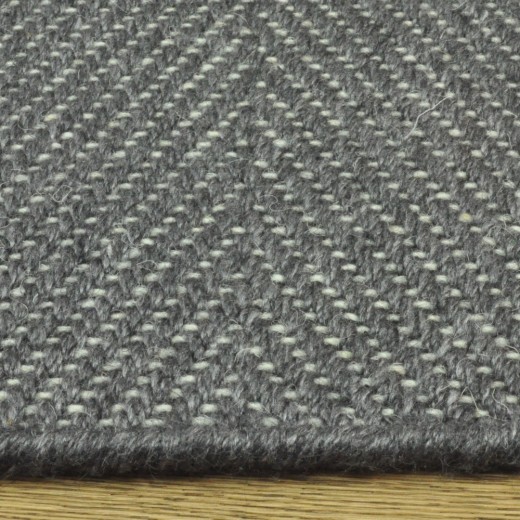 Custom Abundance Midnight, 55% Nylon/45% Wool Area Rug