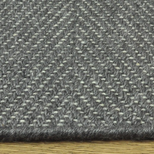 Custom Royce Midnight, 55% Nylon/45% Wool Area Rug