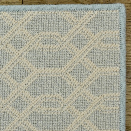 Custom Orchard Seafoam, 100% Wool Area Rug