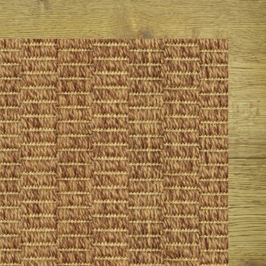 Custom Seabreeze Burnt Umber, 100% UV Stabilized Polypropylene Area Rug
