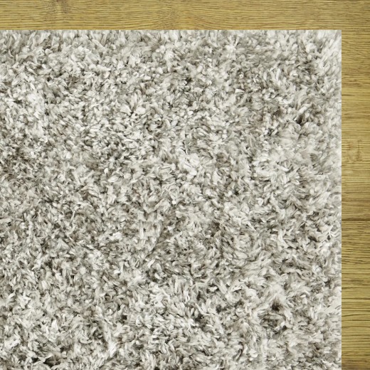 Custom Shaggy Kismet Sterling, 100% Solution Dyed Polypropylene Area Rug