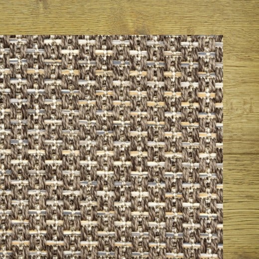Custom Shoreline Quartz, 100% UV Stabilized Polypropylene Area Rug