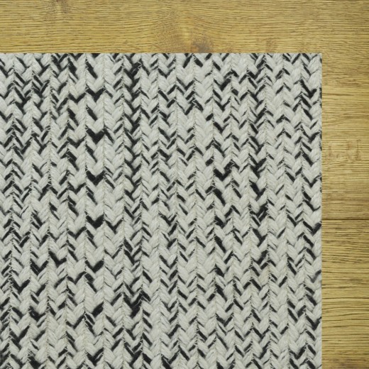 Custom Soliman Bay Onyx, 100% UV Stabilized Polysilk Area Rug