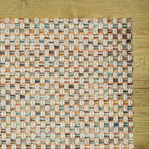 Custom Sandstorm Quartz, 100% UV Stabilized Royaltron polypropylene. Area Rug