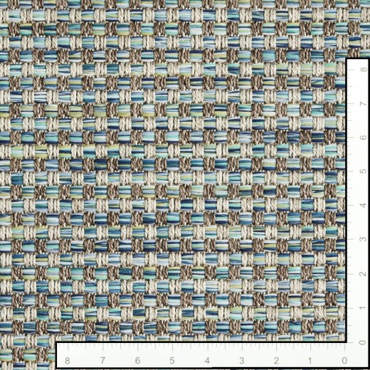 Custom Sandstorm Wave, 100% UV Stabilized Royaltron polypropylene. Area Rug