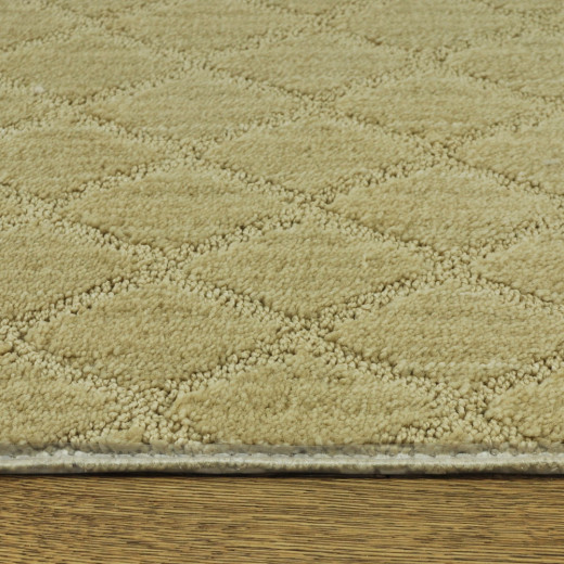 Custom Sonora Golden Ivory, 100% Stainmaster Bcf Nylon Area Rug