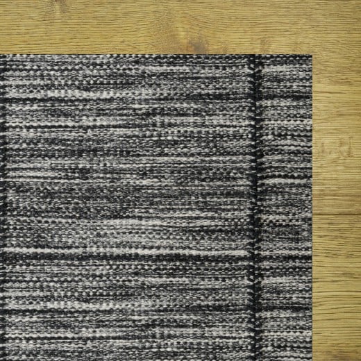 Custom Stitchery Stripe Tuxedo, 100% New Zealand Wool Area Rug