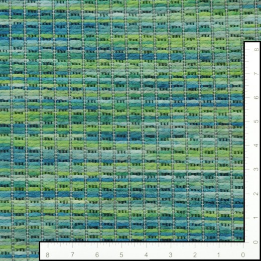 Custom Tahiti Tropical Rainforest, 100% Space-Dyed Polyester Area Rug