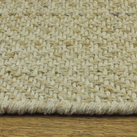 Custom Tallulah Wheat, 55% Wool/45% Polysilk Area Rug