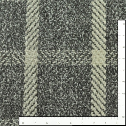 Custom Tattersall Midnight, 100% New Zealand Wool Area Rug
