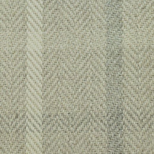 Custom Tattersall Pearl, 100% New Zealand Wool Area Rug