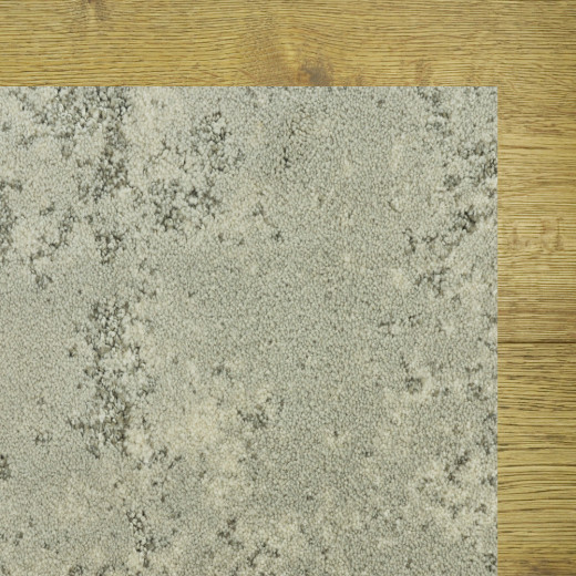 Custom Tavares Washed Gray, 100% Stainmaster Luxerell Bcf Nylon Area Rug