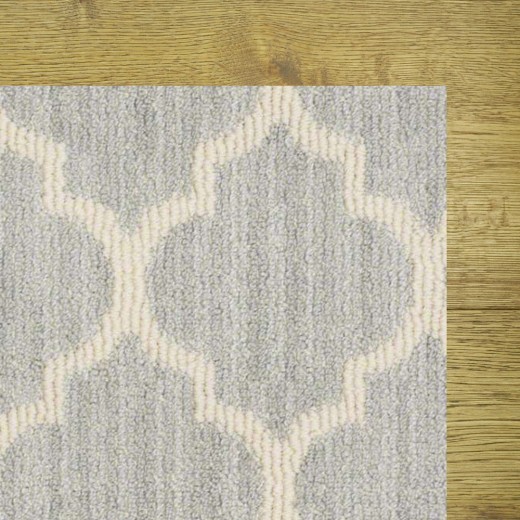 Custom Taza Silver Spruce, 100% Stainmaster Nylon Area Rug