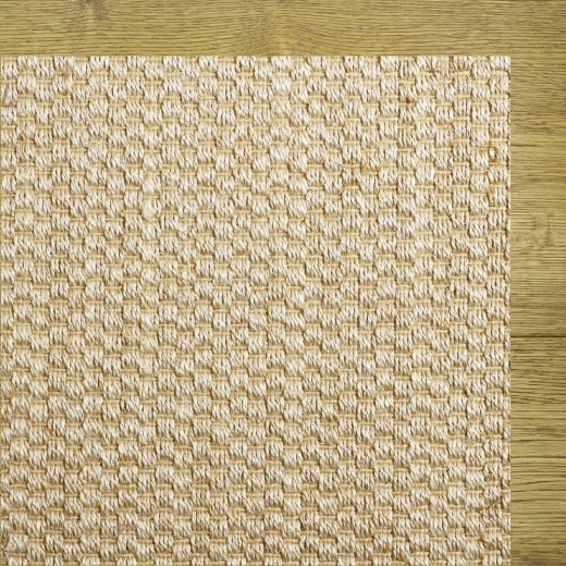 Custom Everwood Seashell, 100% Sisal Area Rug