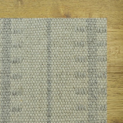 Custom Waterfall Pearl, 100% New Zealand Wool Area Rug