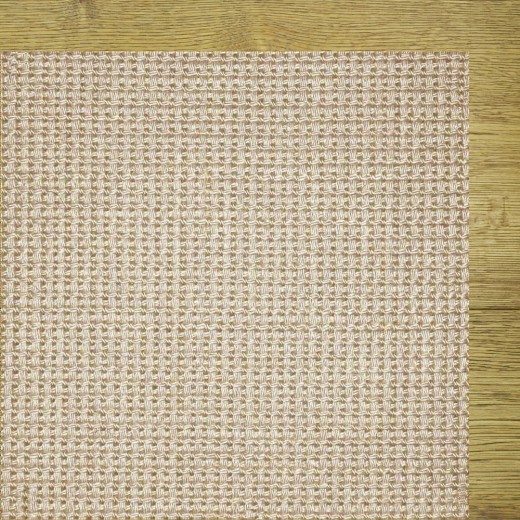 Custom Tiki Vintage Porcelain, 100% Sisal Area Rug