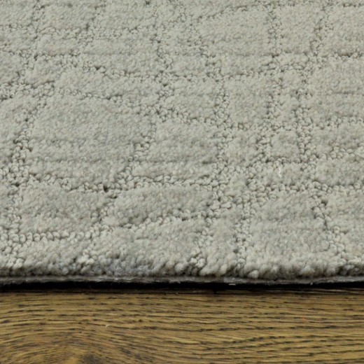 Custom Twist Ash Grey, 100% Stainmaster Nylon Area Rug