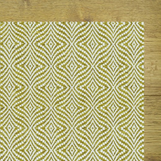 Custom Verve Lime, 100% UV Treated Polyester Area Rug