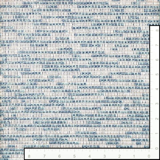 Custom Finesse Sky Blue, 100% Polypropylene Area Rug