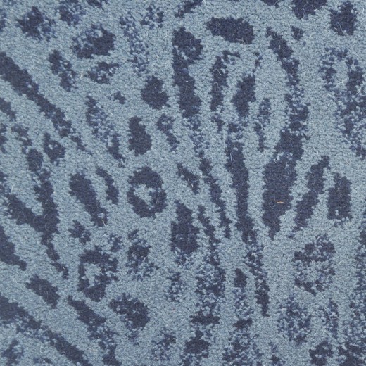 Custom Cat Eyes Blue, 80% Wool/20% Nylon Area Rug