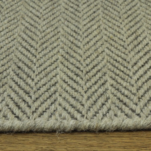 Custom Zambezi Fossil, 100% Wool Area Rug