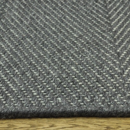 Custom Zambezi Inkwell, 100% Wool Area Rug